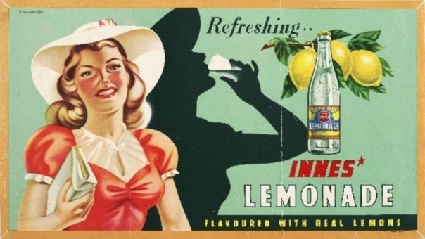 Innes Lemonade Bernard Roundhill 1950-1951 CROP 1