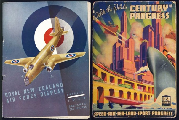 Kauri Museum - Roundhill Peter the Pilot album 1939 -  Royal New Zealand Air Force display Rongotai Cover 1938