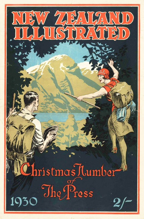 NZ Illustrated Xmas issue 1930 published by the Christchurch Press Company image Peter Alsop copy