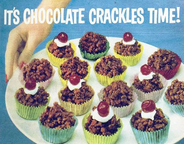 19 - 44 L 15 S Chocolate Crackles, Woman's Weekly, July 1964