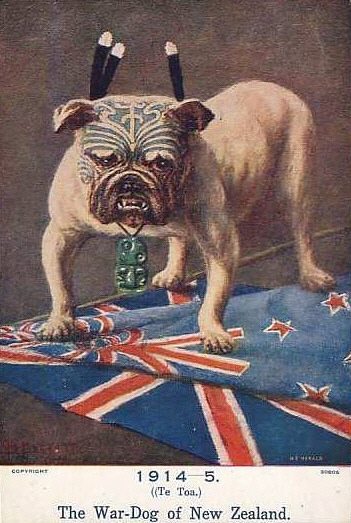 29 - 36 likes 14 shares War Dog of New Zealand postcard